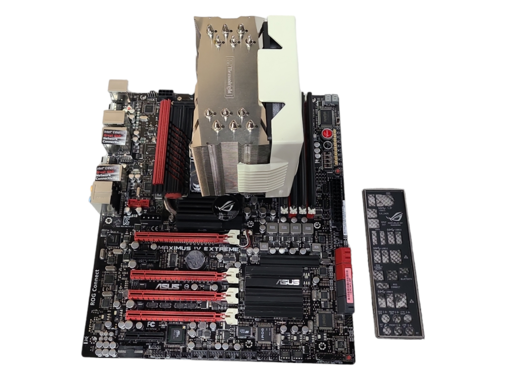 ASUS Maximus IV Extreme-Z, i7-2600K 3.40GHz, 16GB DDR3 RAM, I/O Shield, READ