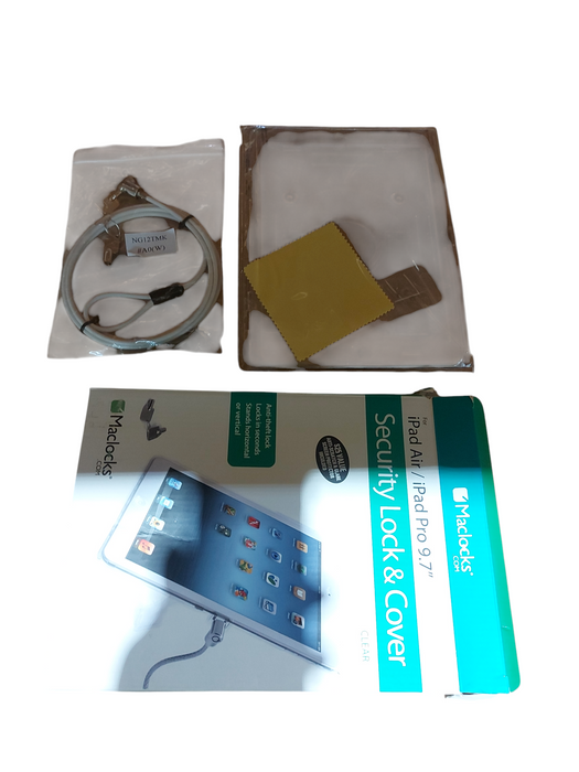 iPad Air / iPad Pro 9.7" Security Lock & Cover - Clear