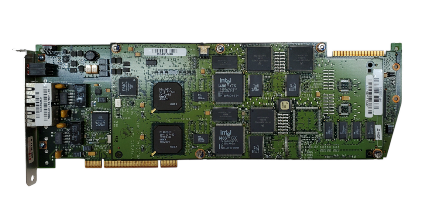 Dialogic D480JCT-2T1 Combined Media Board *READ*