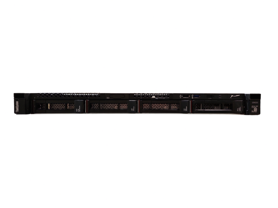 Lenovo SR630 1U 4x3.5", 2x Xeon Silver 4208, 32GB DDR4, 4x2TB SAS, 430-8i