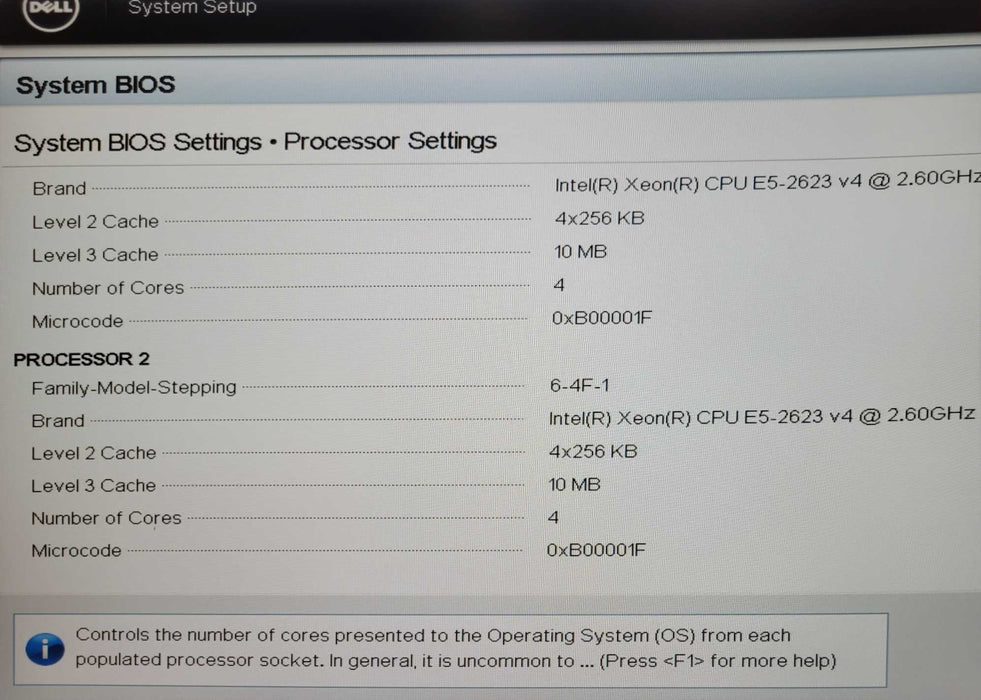 Dell PE R430, 2x Xeon E5-2623v4 2.60GHz 32GB DDR4 H730 Mini 4x 1.8TB SAS HD _