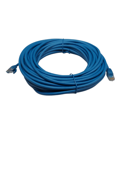 LOT 2x StarTech 50ft Blue CAT5e Snagless Ethernet Cables