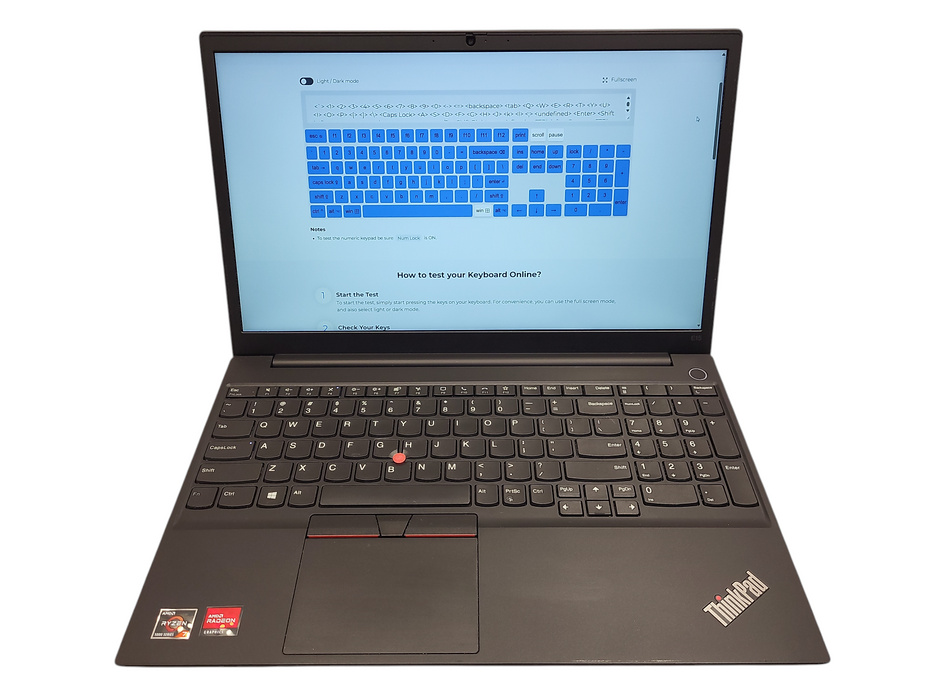 Lenovo ThinkPad E15 Gen 3 Ryzen 7 5700U 8GB DDR4 256GB SSD $ Lap200