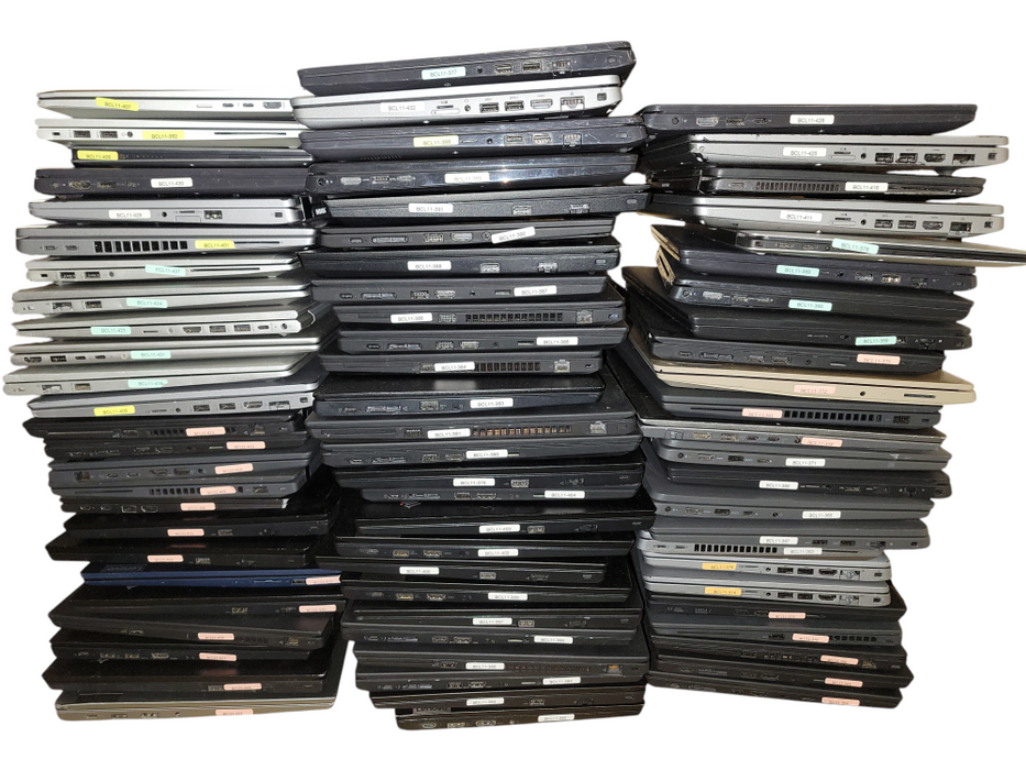 Lot 75x B/C-Grade Dell/Lenovo/HP 10-13Gen Laptops (BCL11-05)