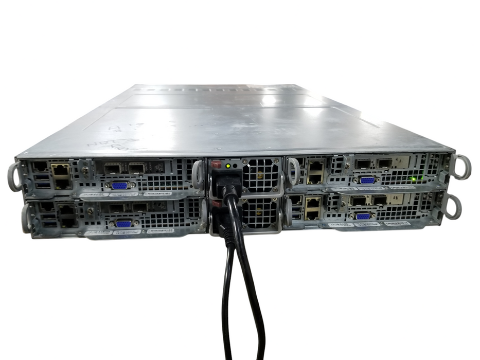 Nutanix Supermicro 4xNODES: X10RT-P-NI22 w/2x Xeon E5-2660v3 56GB DDR4 2x20