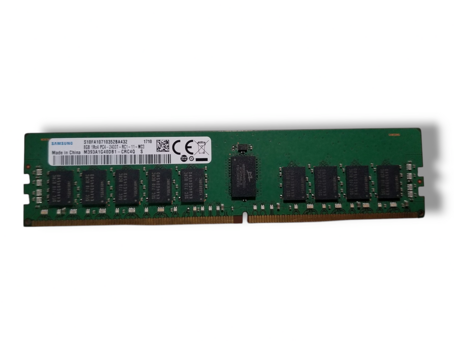 Samsung 8GB DDR4 2400T-RC1-11-MCO M393A1G40B1-CRC4Q Server RAM Q