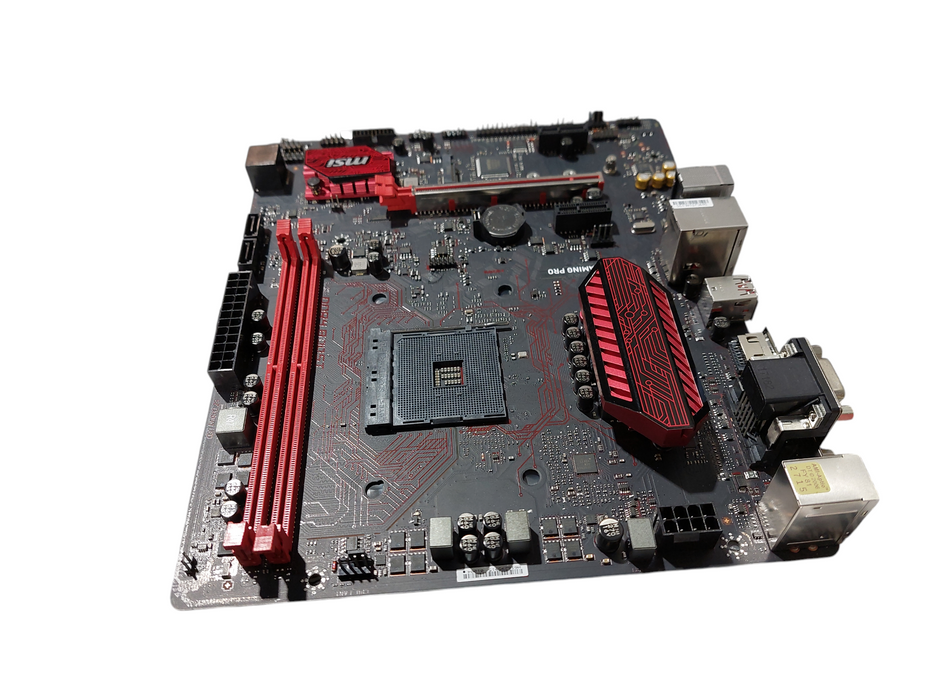 MSI B350M Gaming Pro Motherboard AMD , No CPU , No Ram =