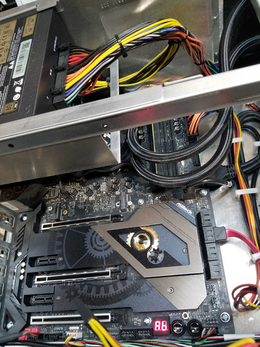 Boxx Apexx S3 Tower intel i7-10700K CPU 3.8GHz 32GB No HDD