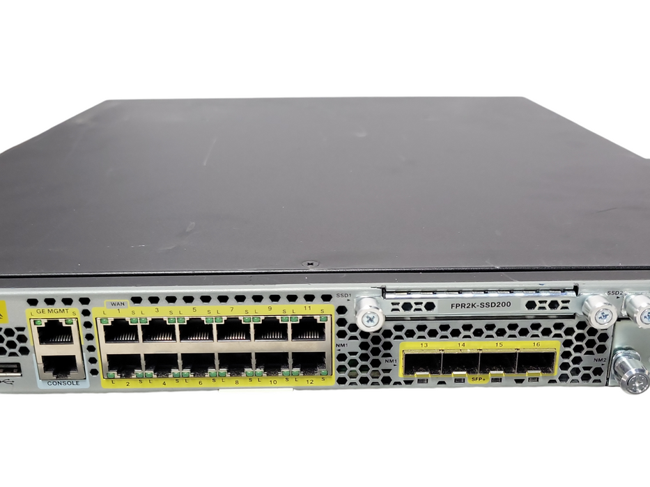 Cisco FPR-2100 Series FPR-2130 Security Appliance Firewall w/ SSD 2*PSU _