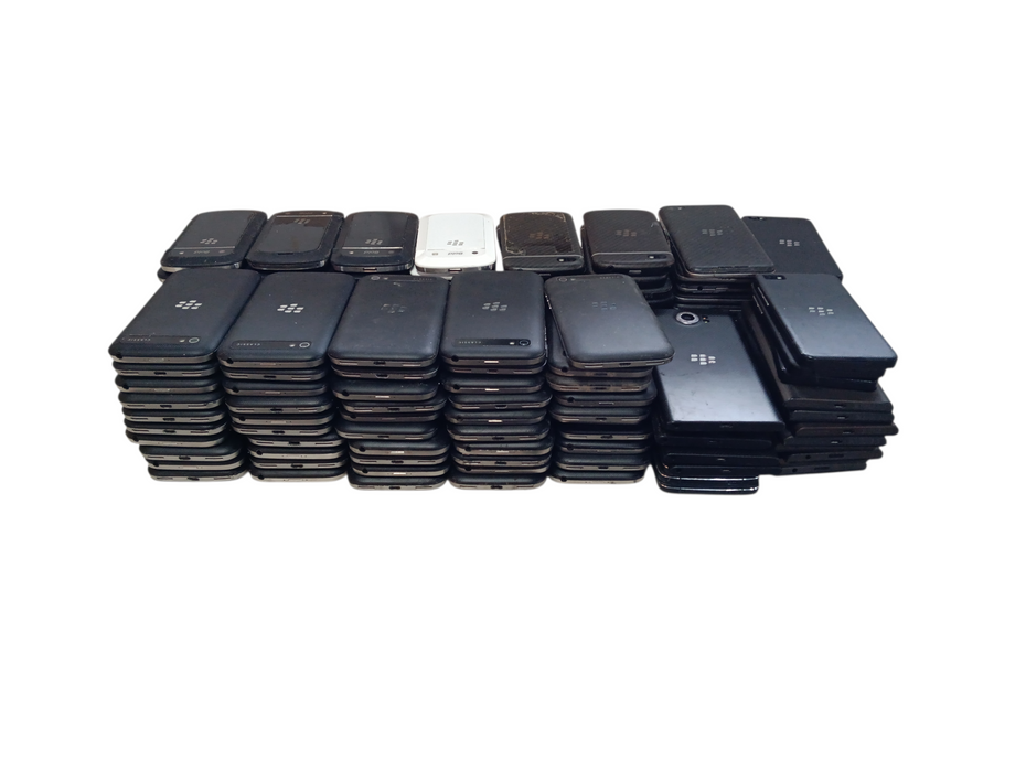 Lot of 150x Mixed Blackberry Smart Phones [Micro USB / AS-IS]