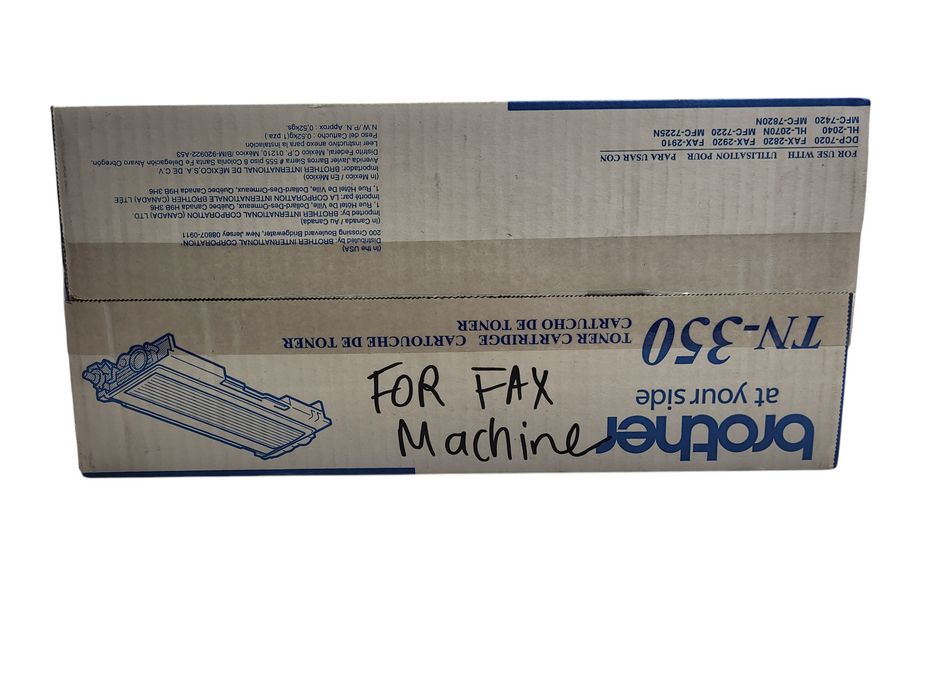 Genuine Brother TN-350 Black Toner- New, Sealed, OEM $