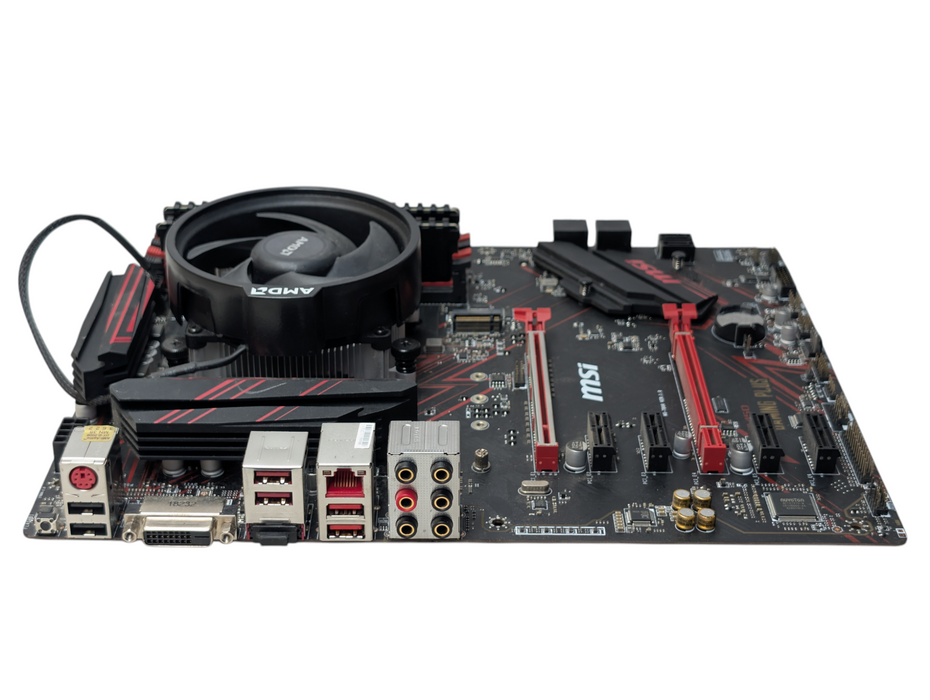MSI B450 GAMING PLUS AMD Ryzen 9 5900X 16GB RAM Motherboard Combo  -