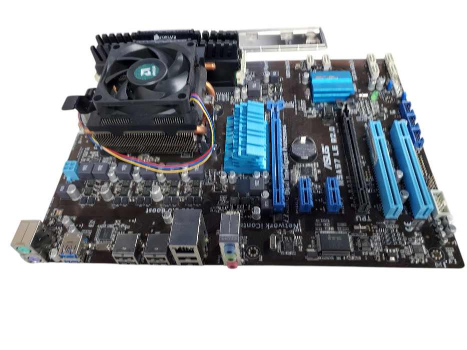 ASUS M5A97 LE R2.0 with CPU AMD FX(tm)-8120  20 GB DDDR3 Socket AM3+