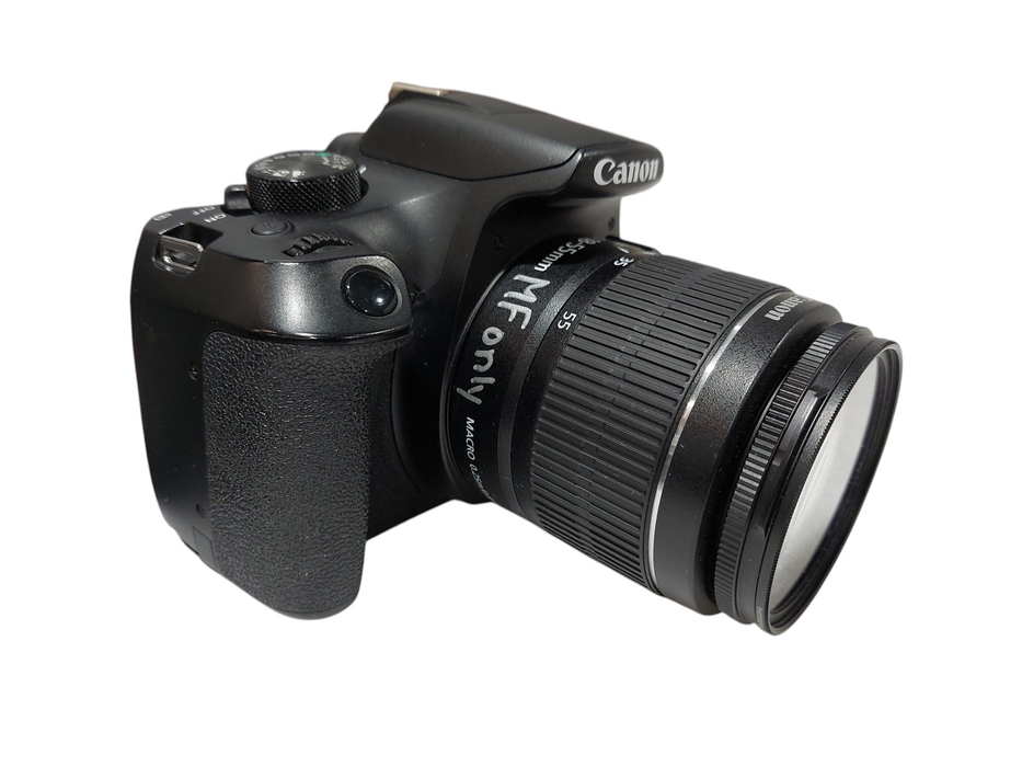 Canon EOS Rebel T6 DSLR Camera DS126621 Lens EF-S 18-55mm  =