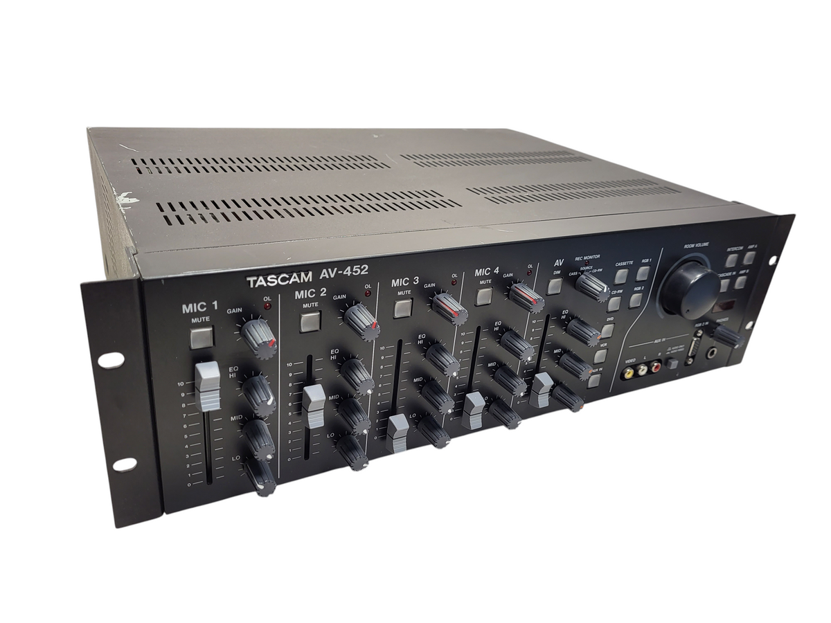Tascam AV-452 Mixer Amplifier $ — retail.era