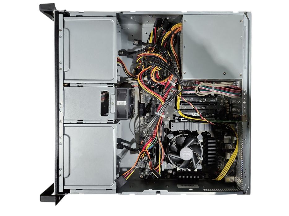 Custom Rackmount Server w/ MSI B560M PRO-VDH WIFI, i7-10700, 16GB DDR4