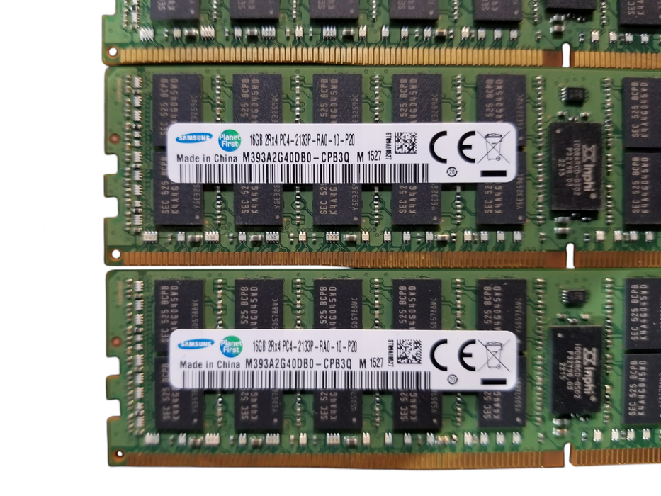 Samsung 64GB Bundle (4x16GB) 2Rx4 PC4-2133P- RA0-10 DDR4 Server RAM Q