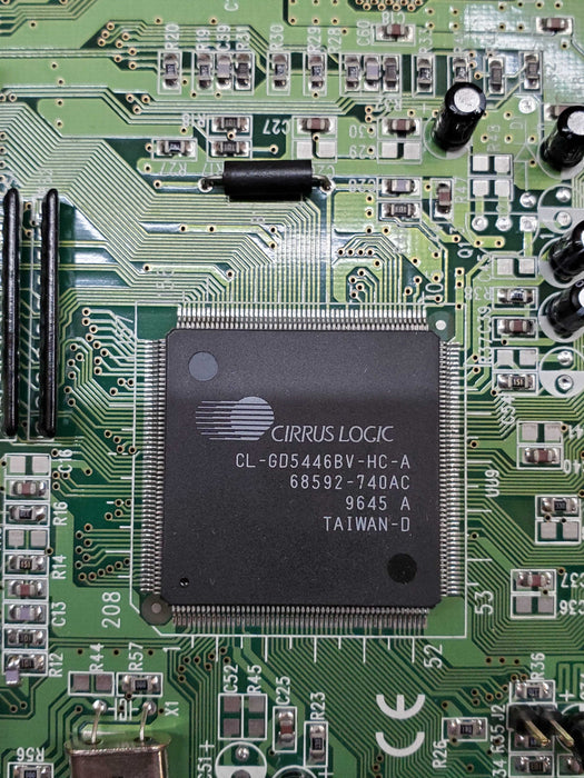 Cirrus Logic 1MB PCI VGA Video Card CL-GD5446BV-HC-A