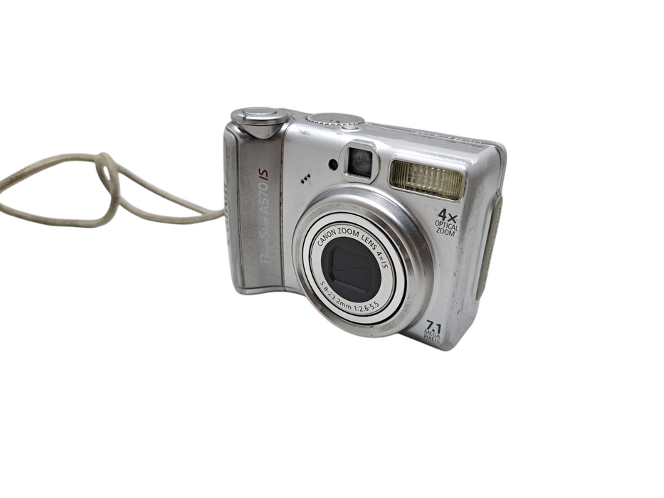 Canon PowerShot A570 IS PC1225 7.1 MP Digital Camera *PARTS