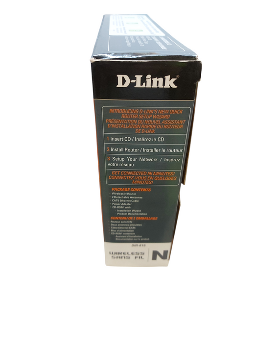 D-Link DIR-615 Wireless N Router Access point broadband Internet Switch