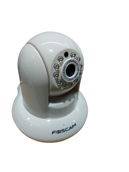 Foscam White FI9816P HD 1280x720p Wireless Pan/Tilt IP Camera In Box