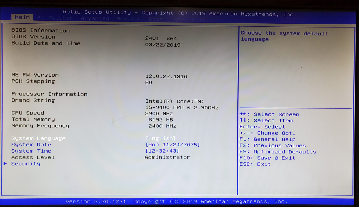 Custom PC | Asus Prime B360M-C, Core i5-9400, 8GB DDR4 - No HDD