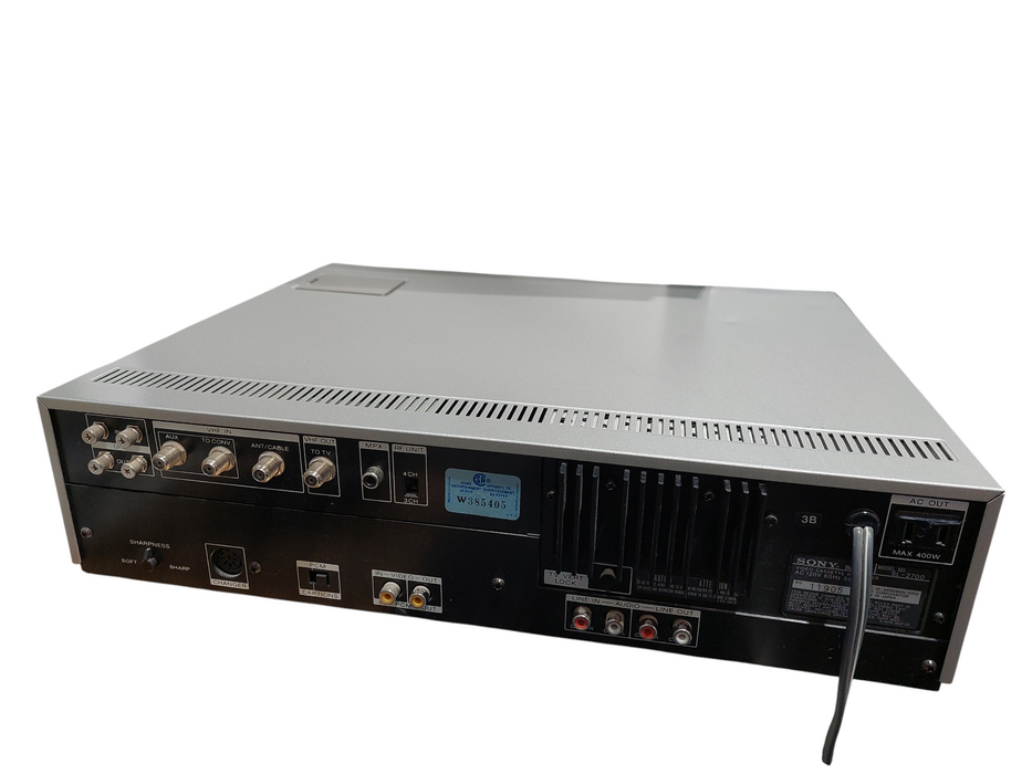 Sony Beta Hi-Fi Stereo Video Cassette Recorder Model: SL-2700 =