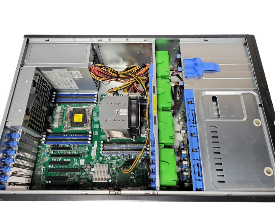 Supermicro X10DAi/C, 1x Xeon E5-2690v4 2.60GHz, 32GB DDR4, 3.5" _