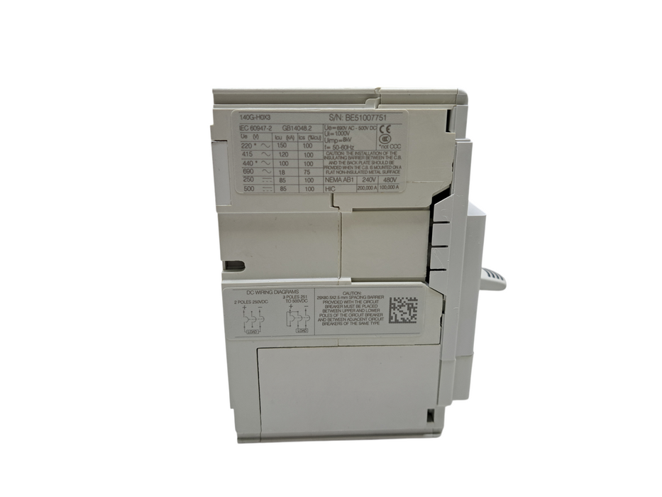 ALLEN BRADLEY 140G-H0X3 CIRCUIT BREAKER *READ* )