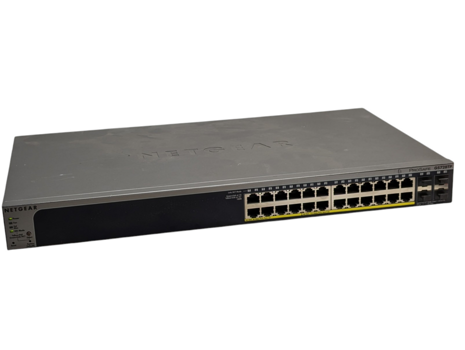 NETGEAR ProSafe GS728TP 24-Port Gigabit Smart Web Managed PoE Switch -