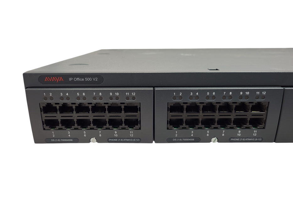 AVAYA IPO IP Office 500v2 With (2) 700504556 Modules Q$