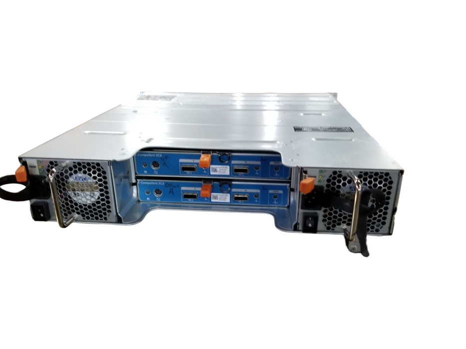 Dell Compellent SC200 Expansion Enclosure- 2xEMM, 2x700W PSU - No Caddies