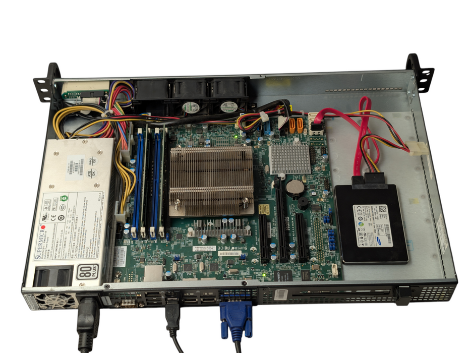 Supermicro 510-2 X11SSl-F Intel Xeon E3-1220 v6 16GB ARM 128GB SSD  -