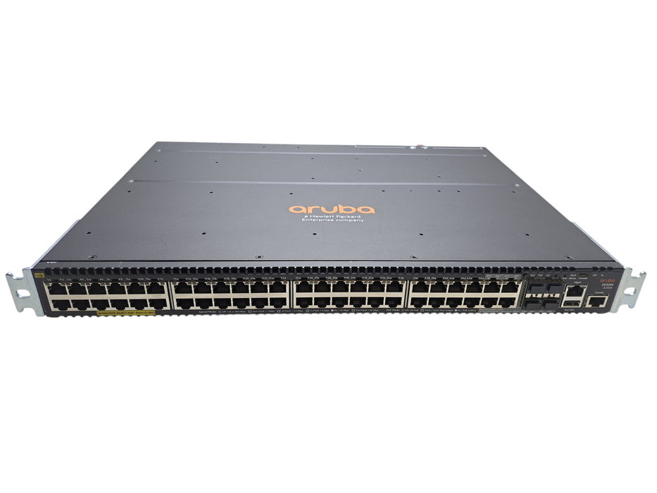 HPE Aruba JL322A 2930M 48G PoE+ Switch 4x10GbE-SFP+ JL083A Module | 2x PSU )
