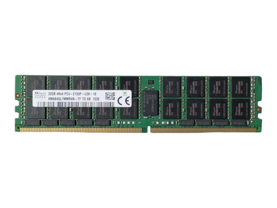SK Hynix 32GB 4Rx4 PC4-2133P-LD0-10, DDR4 Server Memory Q