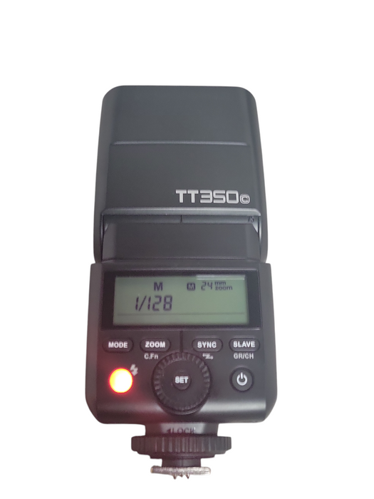 Godox TT350c Thinklite TTL Camera Flash, Powers on, READ _