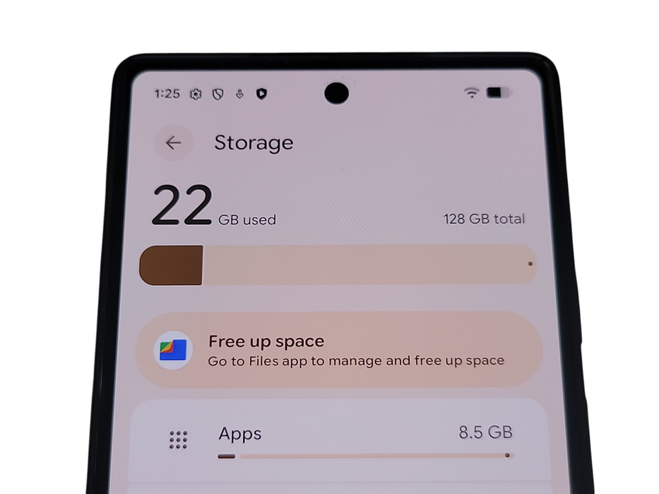 Google Pixel 6a - 128GB - Charcoal [GX7AS] (