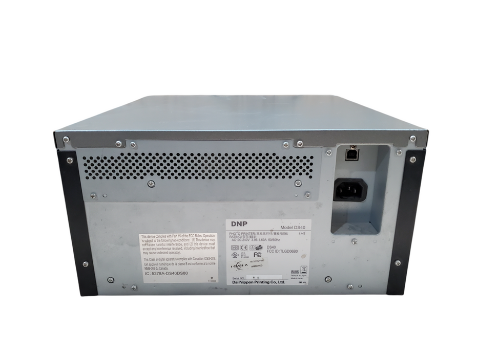 DNP DS40 Pro Dye Sublimation Photo Printer *READ* Q