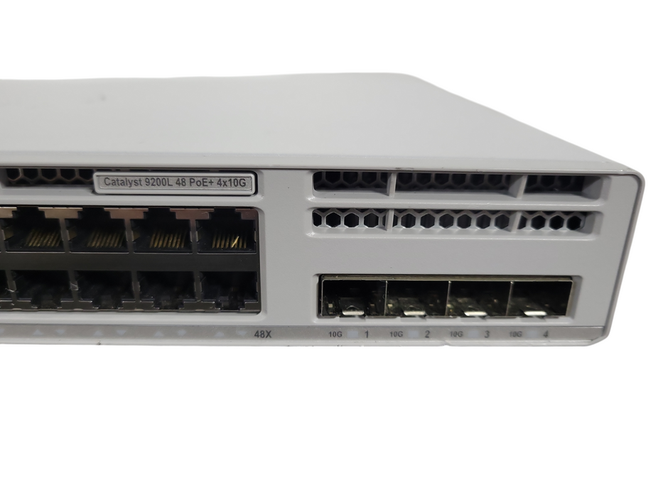 Cisco C9200L-48P-4X | 48x Gigabit PoE+ 4x10G SFP+ Switch | 1000W PSU !