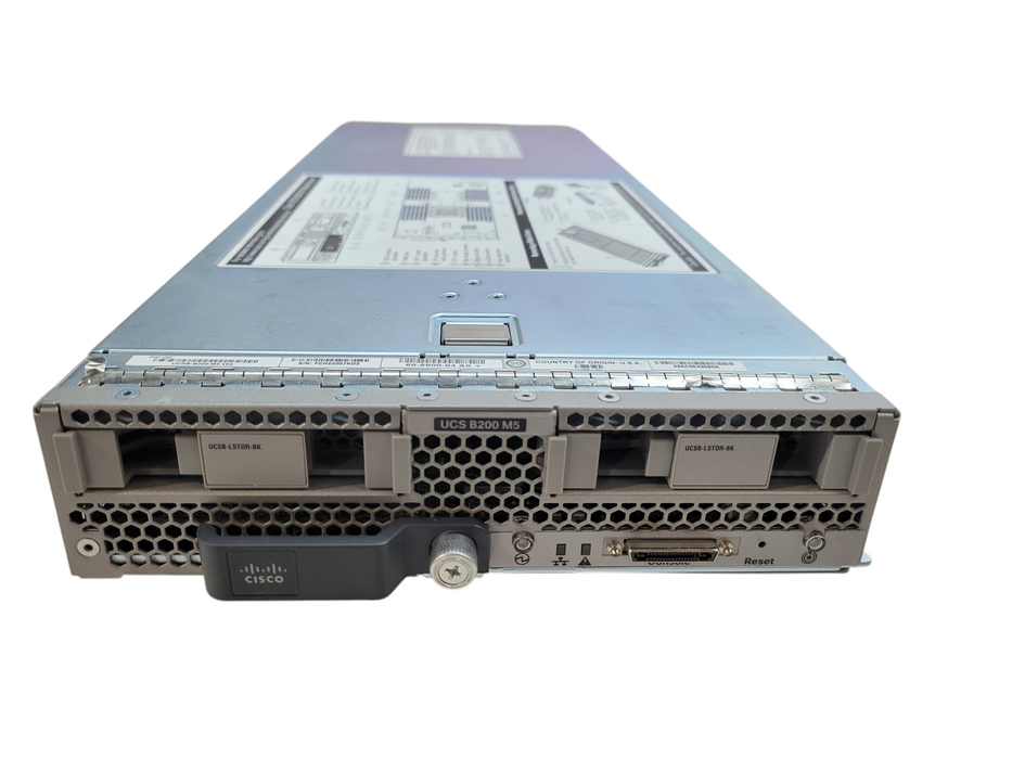 Cisco UCS B200 M5 Blade Server Barebones + Heatsinks Q%