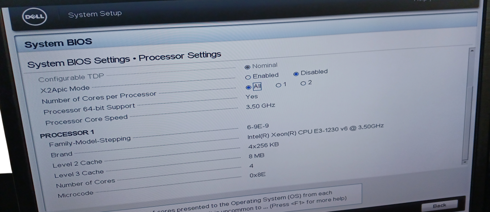 Dell PowerEdge T330 Xeon E3-1230 V6 3.60GHz 24GB RAM PERC H730