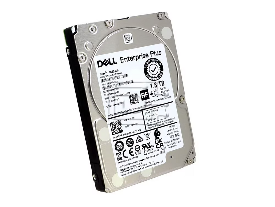 Seagate Exos 10E2400 ST1800MM0129 1.8TB 2.5" 12Gb/s Dell SAS Server Drive Q