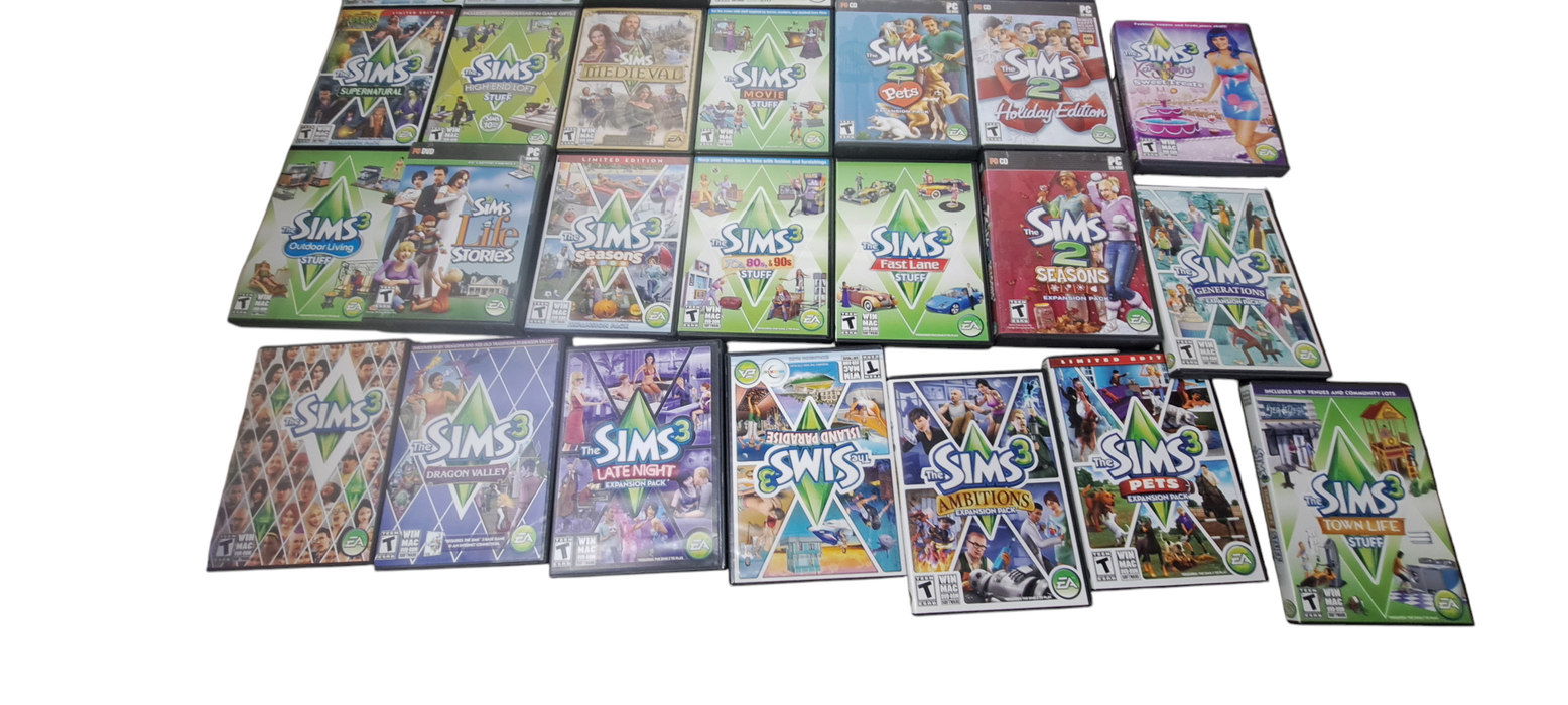 The Sims Games: Collection of 27 The Sims PC Games