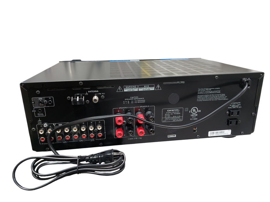 ONKYO Stereo Receiver Model: TX-8255  =