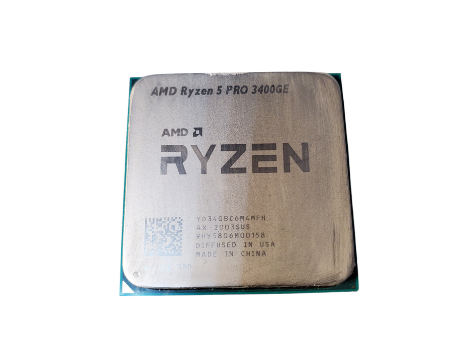 AMD Ryzen 5 PRO 3400GE 3.3 GHz Socket AM4 Desktop CPU YD340BC6M4MFH