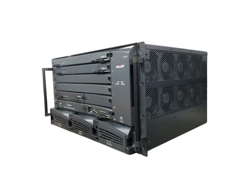 POLYCOM RMX 4000 RealPresence Collaboration Server w/Cards and PSUs *READ*