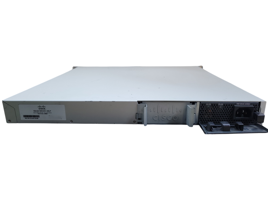 Cisco Meraki MS320-48LP 48-Port PoE+ Gigabit  Managed Switch - Unclaimed !