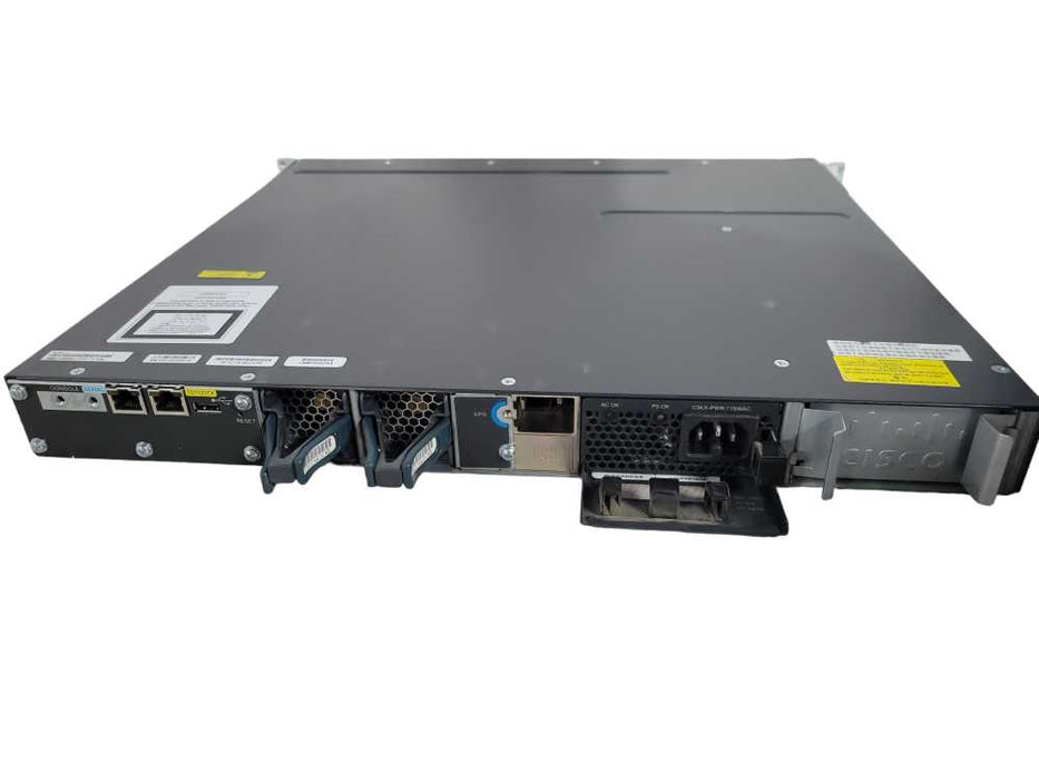 Cisco WS-C3560X-24P-S V02 | 24-Port Gigabit PoE+ Network Switch | C3KX-NM-1G !