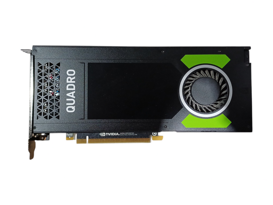 NVIDIA Quadro P4000, 8GB GDDR5 PCIe Professional Graphics Card, 4x DP