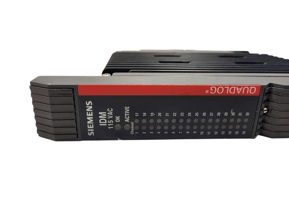 Siemens Quadlog IDM Discrete Input Module QLIDM115ACBBN 115 VAC READ Q$